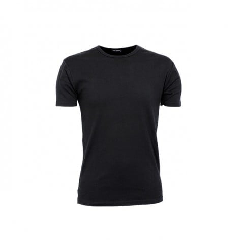 Czarny t-shirt męski Tee Jays Interlock Tee 520