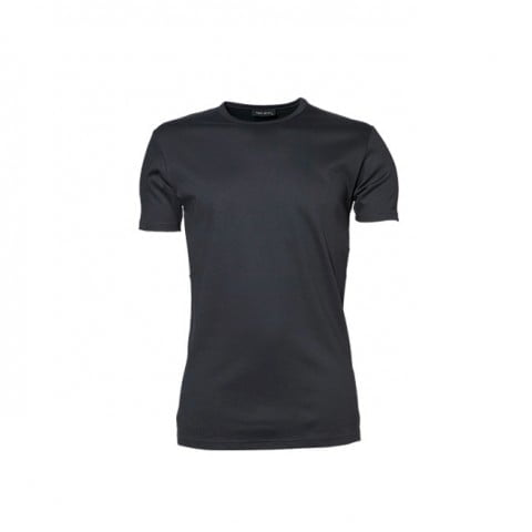 Ciemnoszary t-shirt męski Tee Jays Interlock Tee 520