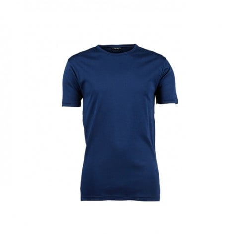 Ciemnoniebieski t-shirt męski Tee Jays Interlock Tee 520