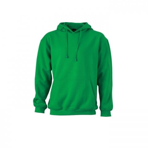 Fern Green - Męska bluza bez zamka Hooded Jacket