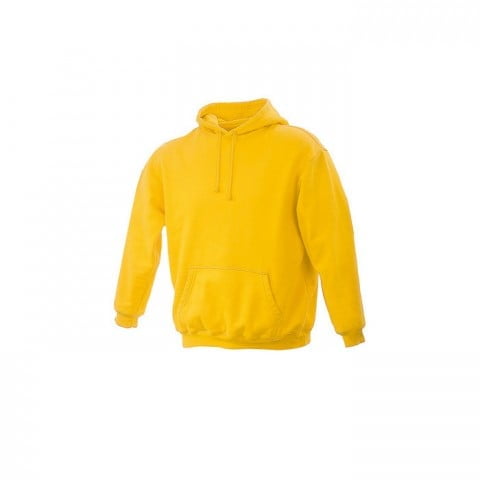 Gold Yellow - Męska bluza bez zamka Hooded Jacket