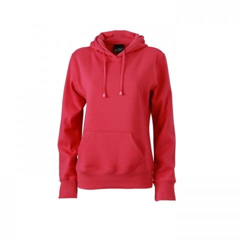 Pink - Damska bluza bez zamka Hooded Jacket