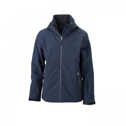 Navy - Męski zimowy softshell Wintersport