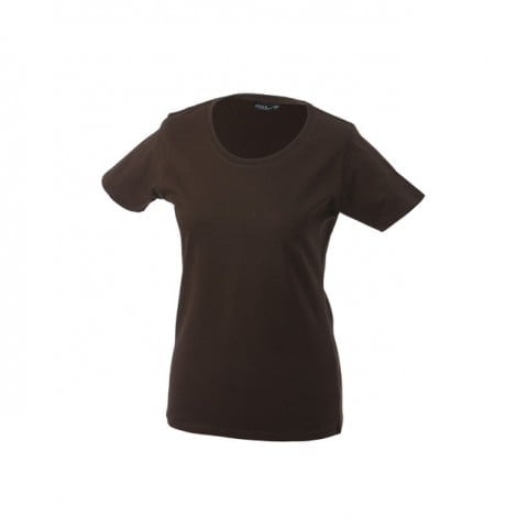 Brown - Damska koszulka Basic-T