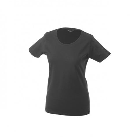 Graphite (Solid) - Damska koszulka Basic-T
