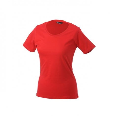 Red - Damska koszulka Basic-T