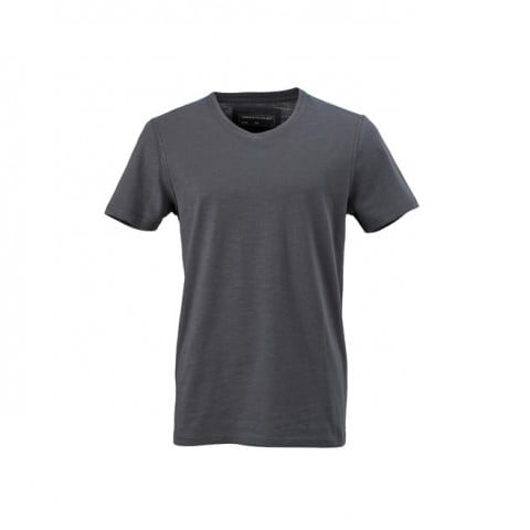 Graphite (solid)/Azur - Męski T-Shirt Urban