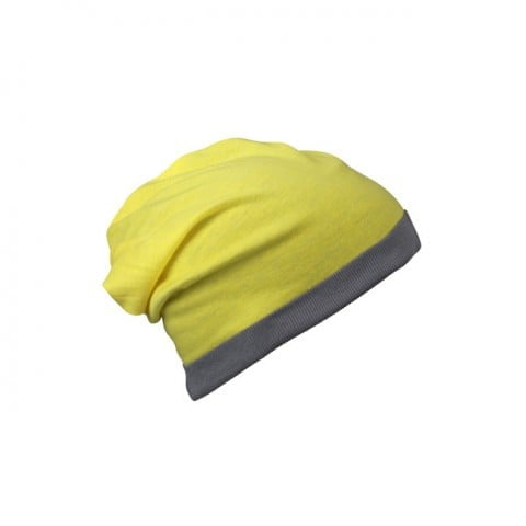 Yellow Melange/Dark Grey - Czapka letnia Heather Beanie