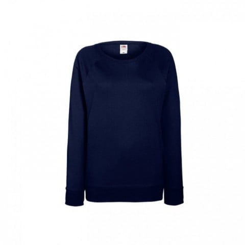 Deep Navy - Damska bluza Lightweight Raglan