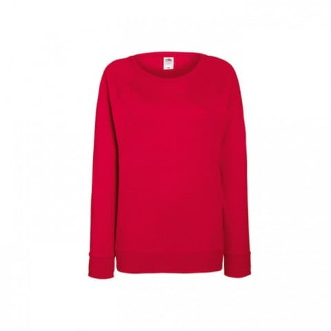 Red - Damska bluza Lightweight Raglan