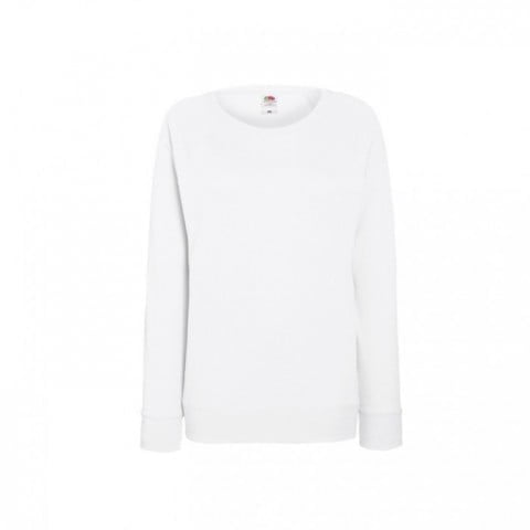 White - Damska bluza Lightweight Raglan