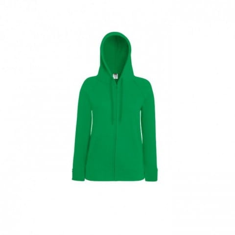 Kelly Green  - Damska bluza z zamkiem Lady-Fit