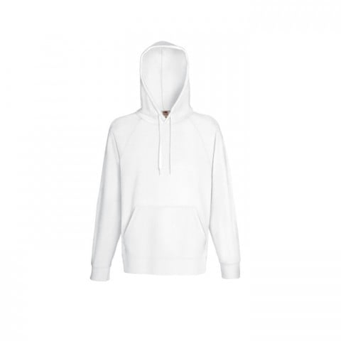 White - Bluza z kapturem Lightweight