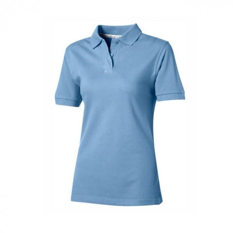 Light Blue - Damska koszulka polo Forehand