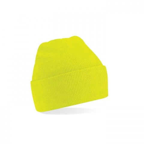 Fluorescent Yellow - Czapka zimowa Original Cuffed