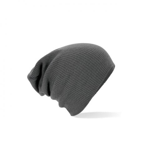 Smoke Grey - Wintermütze Slouch