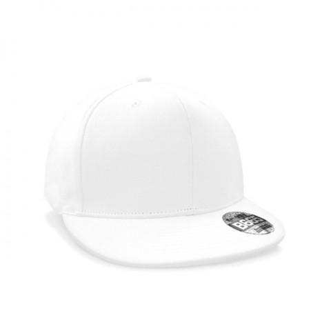 White - Czapka Pro-Stretch Flat Peak