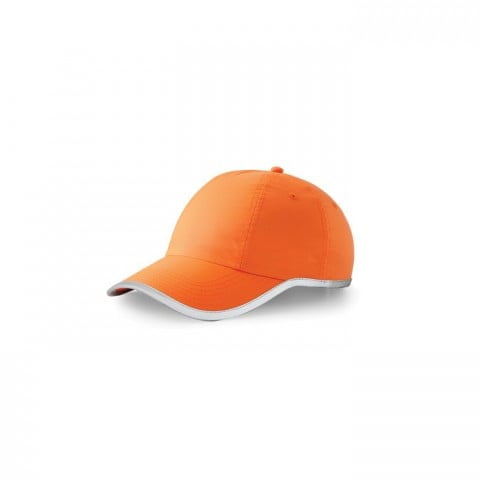 Fluorescent Orange - Odblaskowa czapka z daszkiem