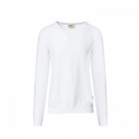 White - Męska bluza typu reglan 607