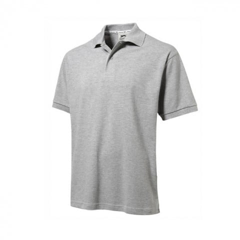 Sport Grey (Heather) - Męska koszulka polo Forehand