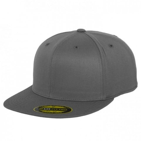 szary fullcap Flexfit 6210 z haftem