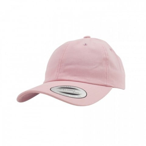 różowa flexfit dad hat