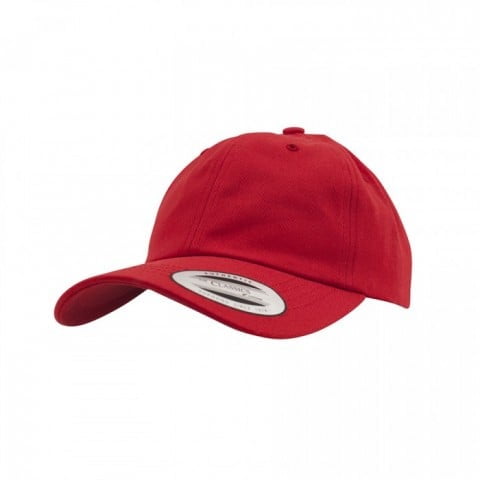 czerwona flexfit dad hat