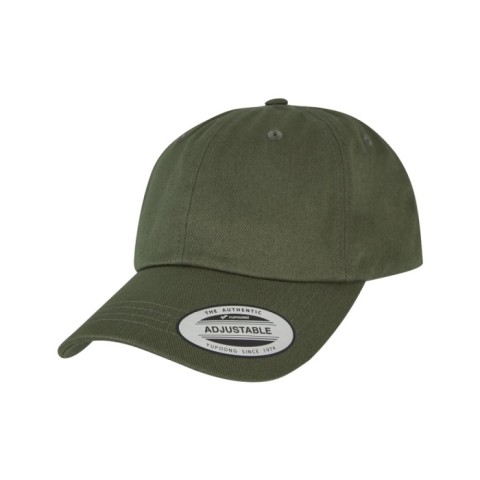 burnt olive flexfit dad hat