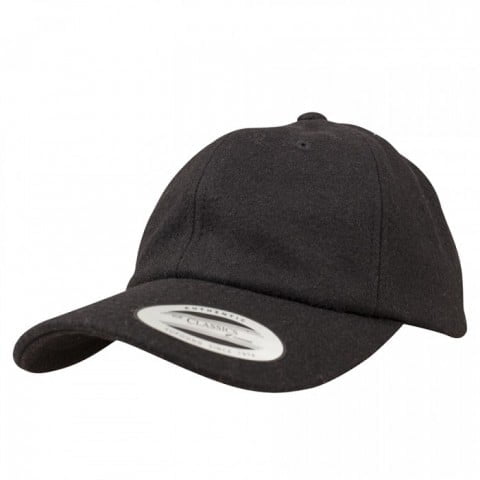 schwarz melton wool flexfit cap