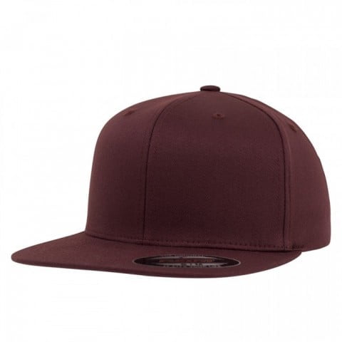 maroon fullcap Flexfit flat visor