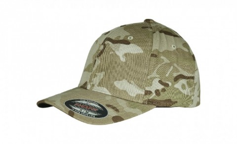 Khaki Multicam - Czapka Flexfit Multicam®