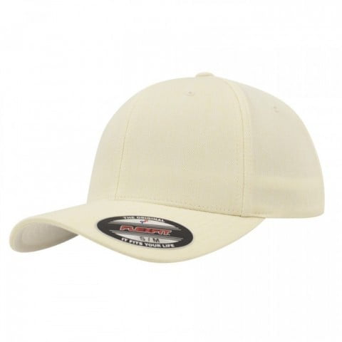 żółta flexfit melange cap