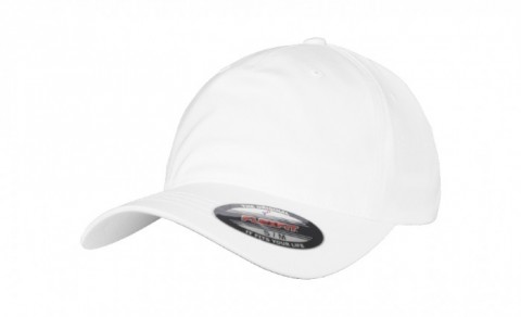 White - Czapka Flexfit Unstructured Tech