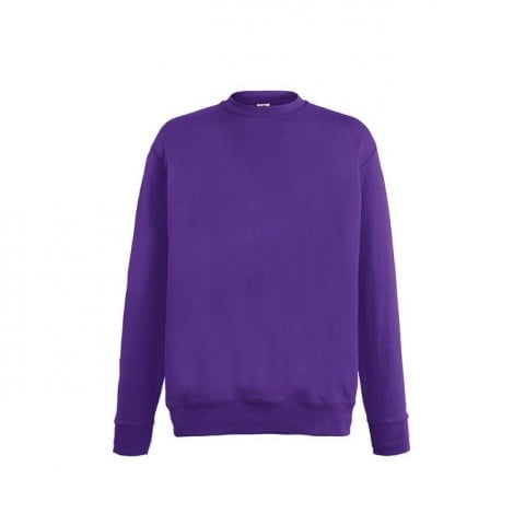 Purple - Bluza Crewneck Lightweight Set-In