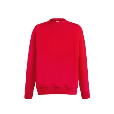 Red - Bluza Crewneck Lightweight Set-In