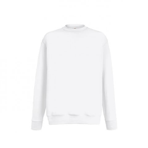 White - Bluza Crewneck Lightweight Set-In