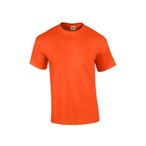 Pomarańczowa koszulka reklamowa T-shirt Ultra Cotton Gildan 2000