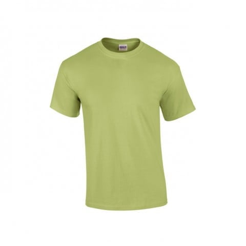 Zielona koszulka reklamowa T-shirt Ultra Cotton Gildan 2000