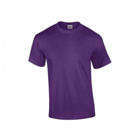 Fioletowa koszulka reklamowa T-shirt Ultra Cotton Gildan 2000