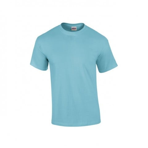 Niebieska koszulka reklamowa T-shirt Ultra Cotton Gildan 2000