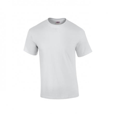 Biała koszulka reklamowa T-shirt Ultra Cotton Gildan 2000