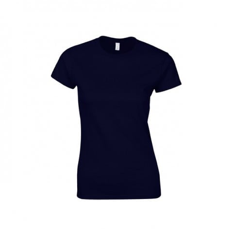 Navy - Damska koszulka Softstyle®
