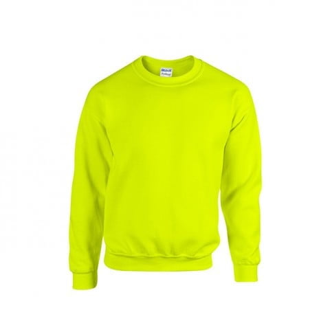 Safety Green - Bluza Crewneck Heavy Blend™