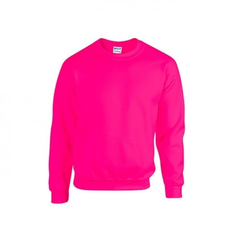 Safety Pink - Bluza Crewneck Heavy Blend™