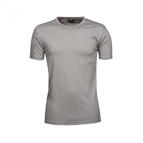 Beżowy t-shirt męski Tee Jays Interlock Tee 520