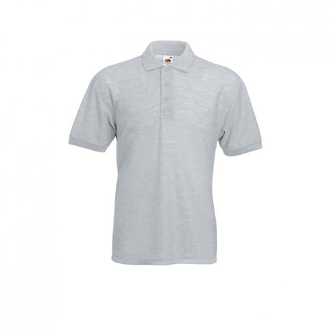Heather Grey - Herren Poloshirt 65/35