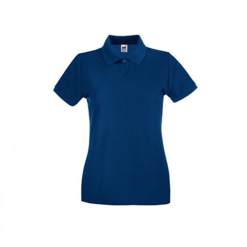 Navy - Damska koszulka polo Premium Lady-Fit