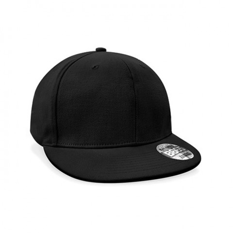 Black - Czapka Pro-Stretch Flat Peak