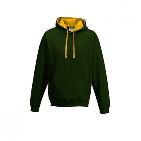Forest Green/Gold - Bluza z kapturem Varsity Hoodie