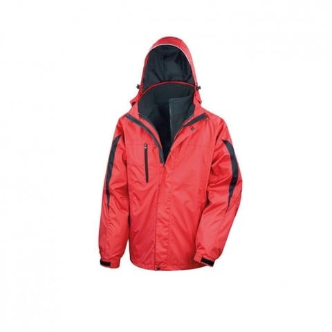Red - Men`s 3 in 1 Softshell Journey Jacket